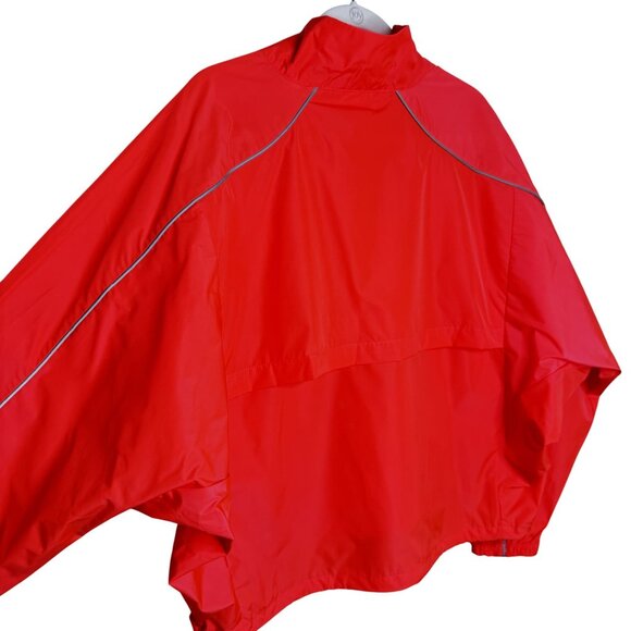 Fabletics Tempo Lightweight Windbreaker in Neon Coral, L - Picture 5 of 8